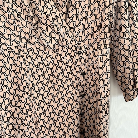 Shein long dress 3/4 sleeve size large - Picture 5 of 6